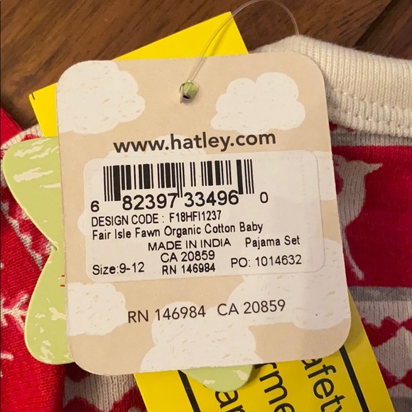 NWT Hatley 2 piece organic cotton pajama Set - Picture 7 of 8